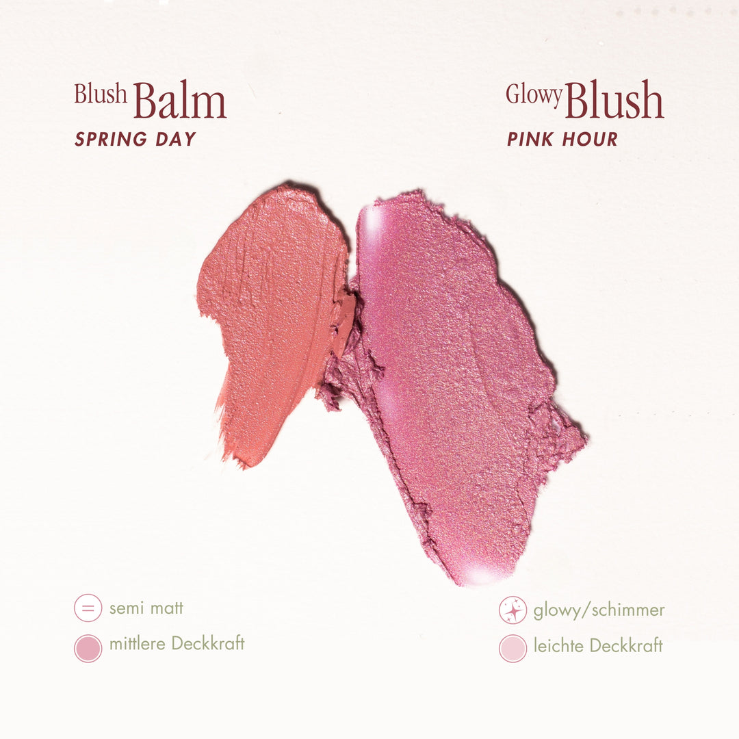 Blush Balm Pink Hour Spring day vergleich PURE U
