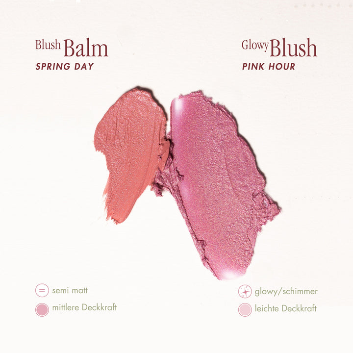 Blush Balm Pink Hour Spring day vergleich PURE U