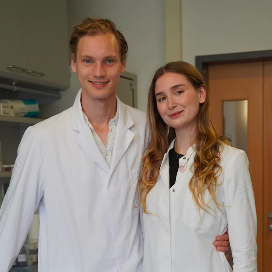 PURE U. Gründerpaar Carla Ströher und Leonhard Erdsiek