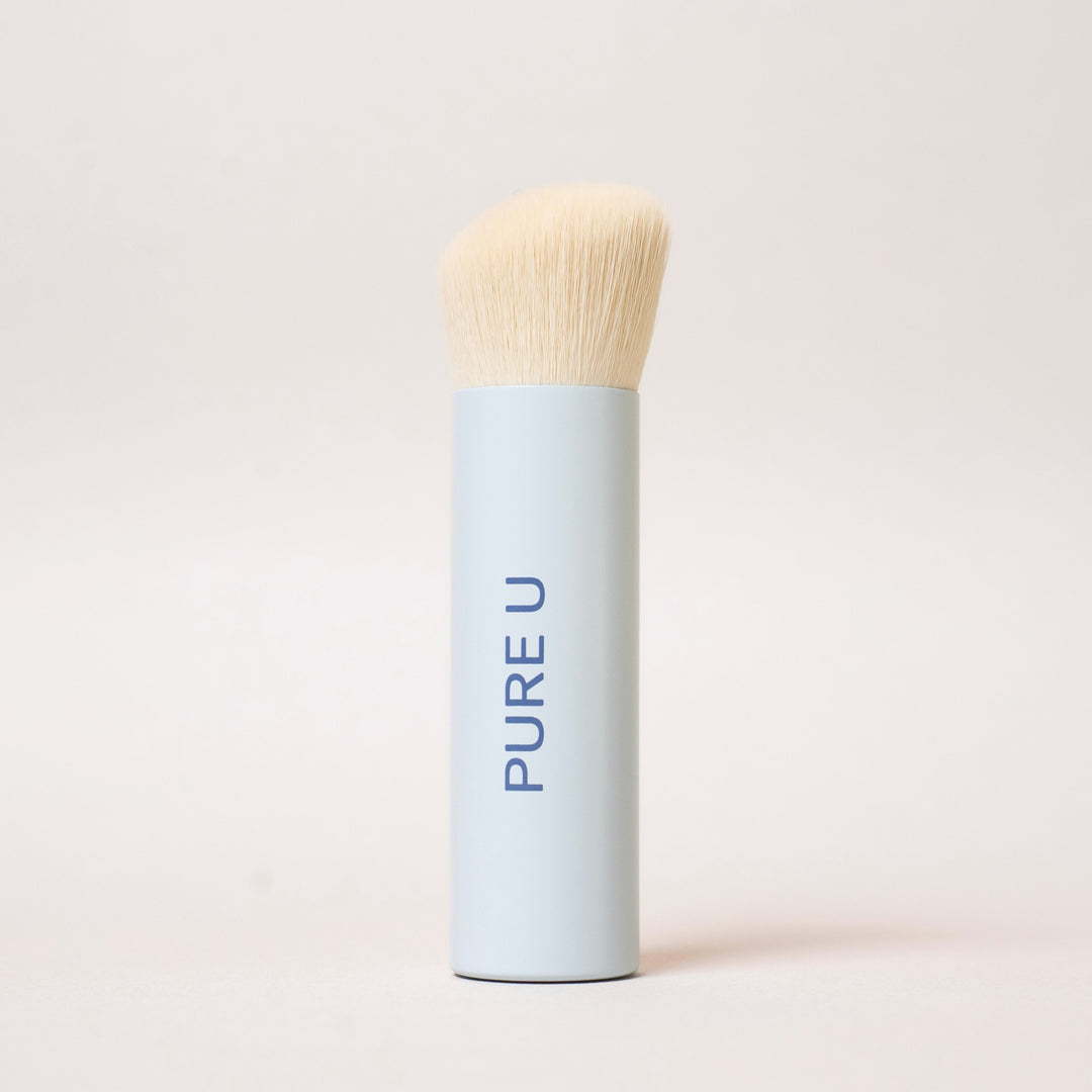 Make-up Pinsel zum Verblenden von Cream Produkten, Blending Brush für gleichmäßiges, streifenfreies Finish auf sensibler Haut